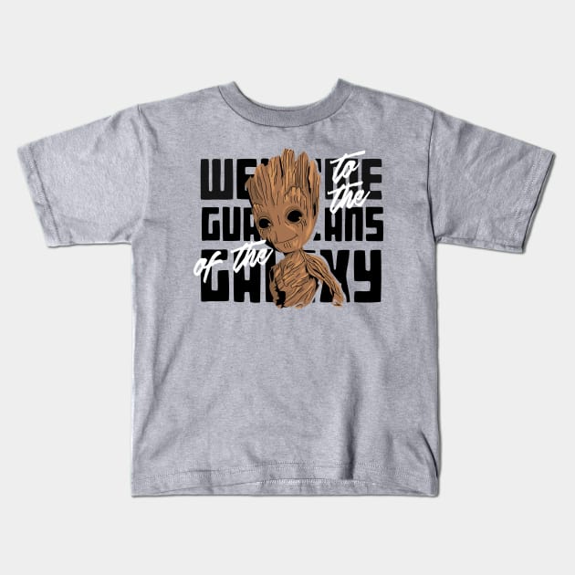 Groot Kids T-Shirt by teemodo